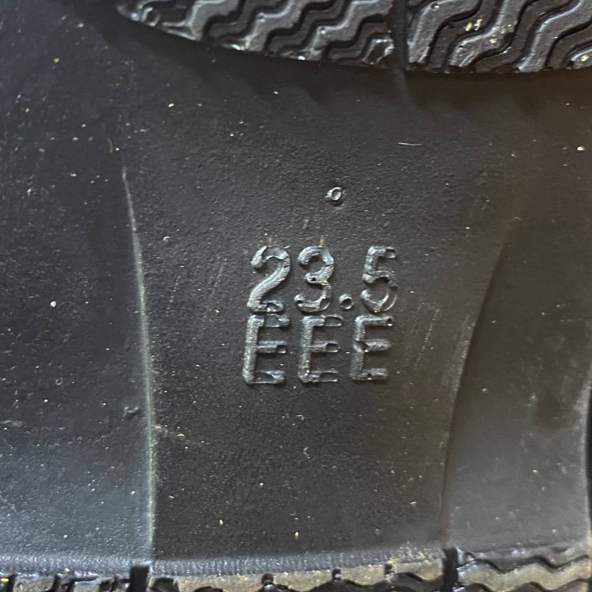 靴 ◆ FREUDE ◆ ショートブーツ 23.5cmEEE BLACK 黒 中ボア 合皮レザー ◆ レディース シューズ_画像9