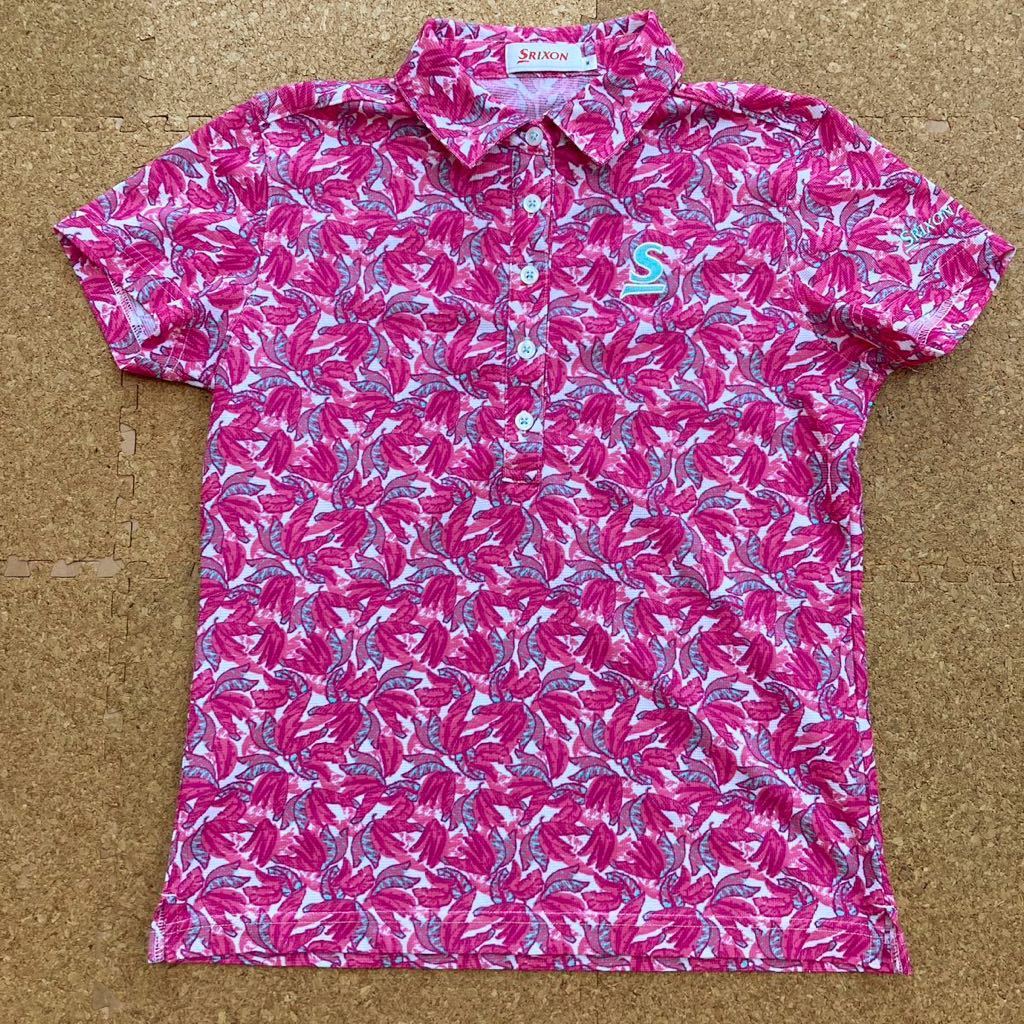美品】スリクソン SRIXON ポロシャツ 半袖シャツ 半袖 ゴルフウェア