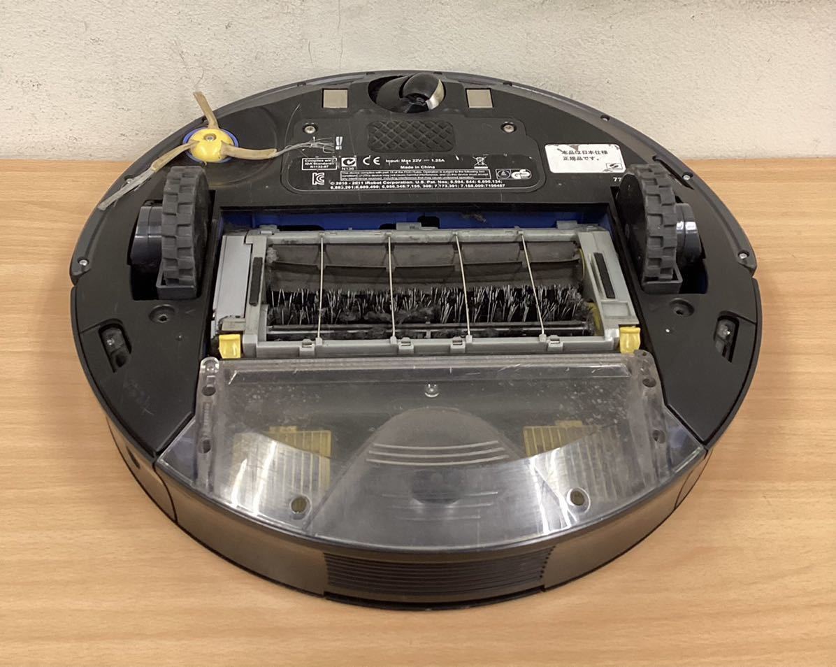iRobot Roomba ルンバ770 ロボット掃除機 日本仕様 ブラック【※一部の通電確認のみ・ジャンク品・保証なし・H01】_画像2
