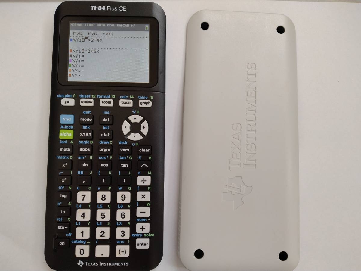 ■Texas Instruments TI-84 Plus CE カラーグラフ関数電卓 C