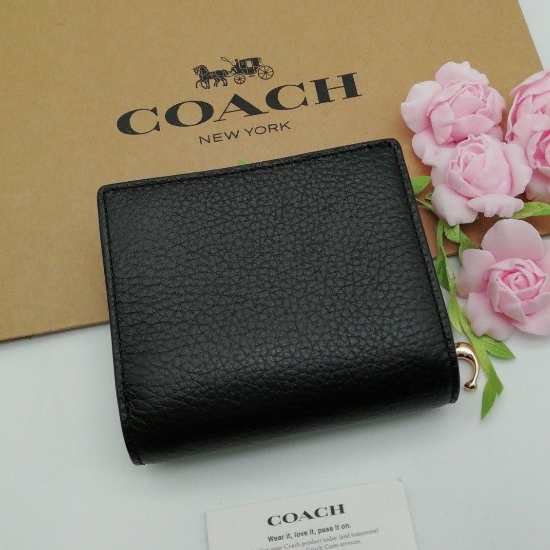 新商品　COACH　コーチ　折り財布　正規品