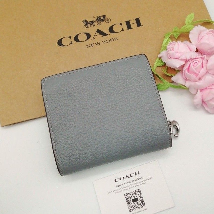 新商品 COACH コーチ 折り財布 正規品｜PayPayフリマ