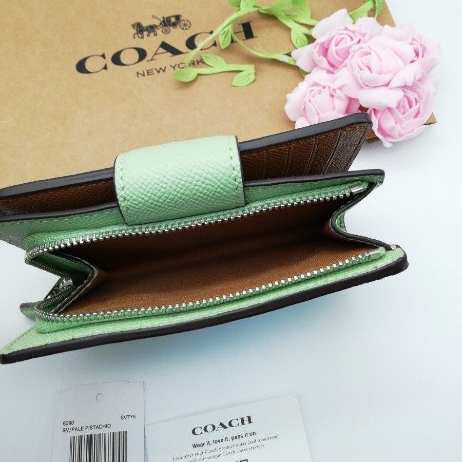 新商品 COACH コーチ 折り財布 正規品｜PayPayフリマ