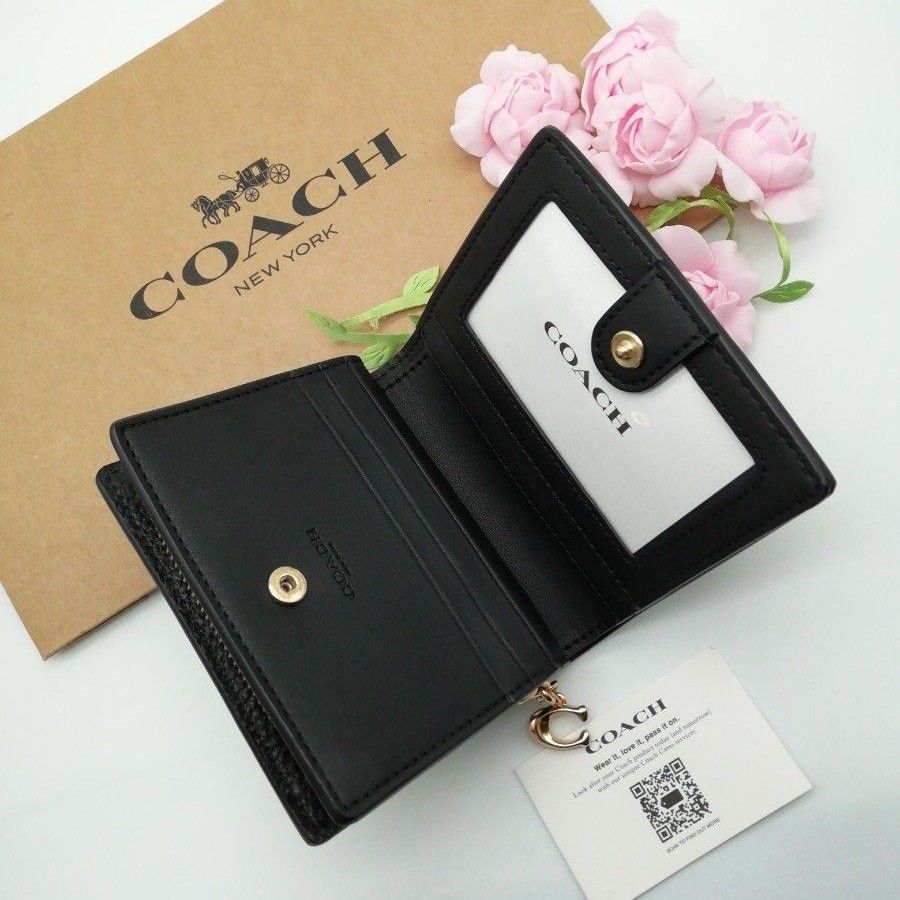 新商品　COACH　コーチ　折り財布　正規品