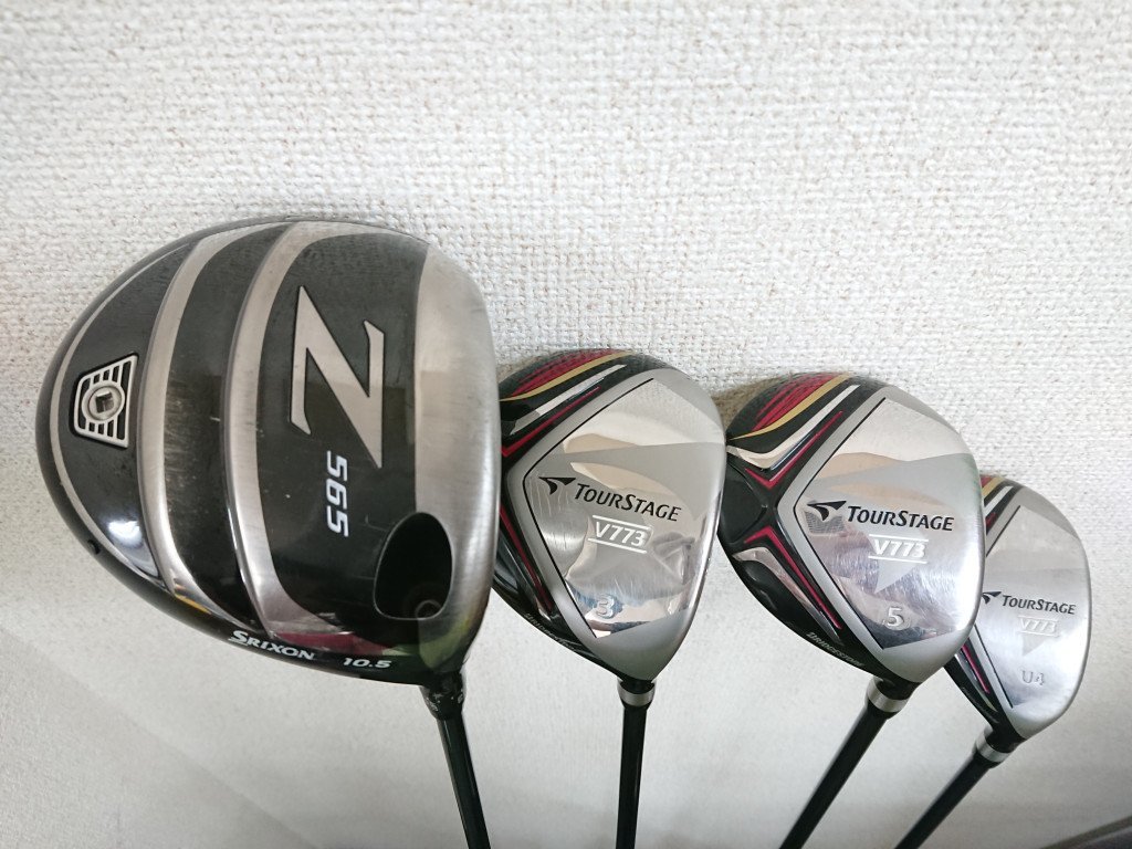 84551*TOURSTAGE V773 / SRIXON Z565 ゴルフクラブ12本セット