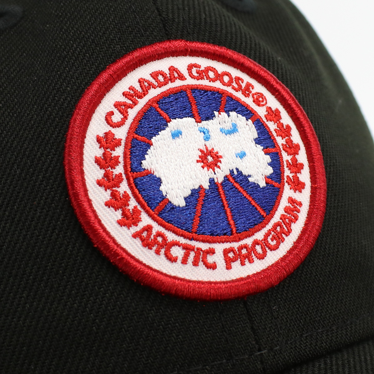 新品☆男女兼用☆CANADA GOOSE☆ロゴパッチキャップ☆ARCTIC DISC