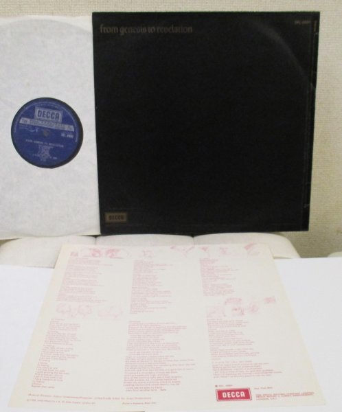 ^^ 英國盤 Genesis From Genesis To Revelation [ UK '69 Decca SKL 4990 ]の画像2