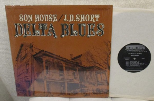 ☆彡 Son House / J.D. Short Delta Blues [ US '68 Folkways Records FTS 31028 ]_画像1