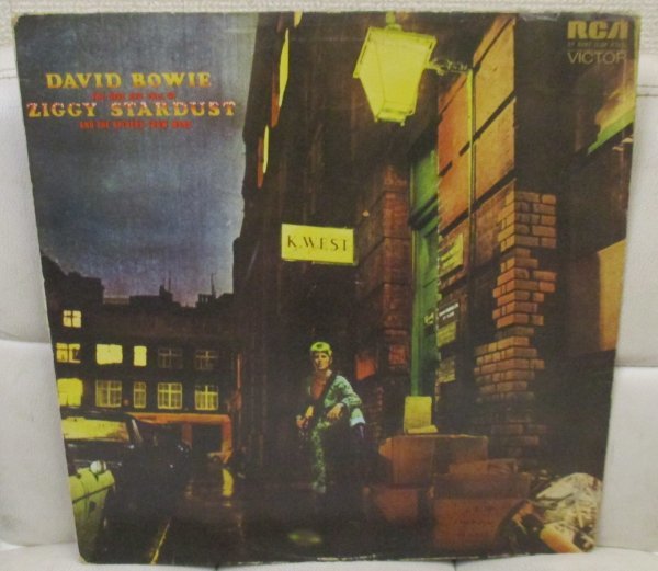 ☆彡 英國盤 David Bowie The Rise And Fall Of Ziggy Stardust [ UK ORIG '72 RCA Victor SF 8287 ]_画像2