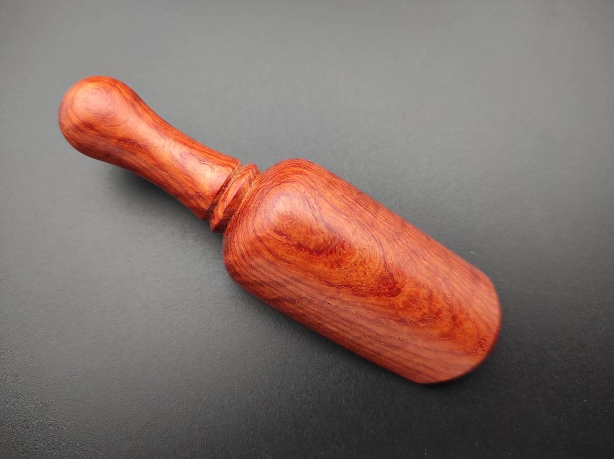 【FongLai Woodworks】銘木スクープ【花梨 波杢】TEA SCOOP / COFFEE SCOOP　_画像7