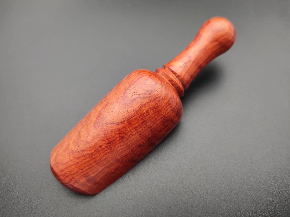 【FongLai Woodworks】銘木スクープ【花梨 波杢】TEA SCOOP / COFFEE SCOOP　_画像4