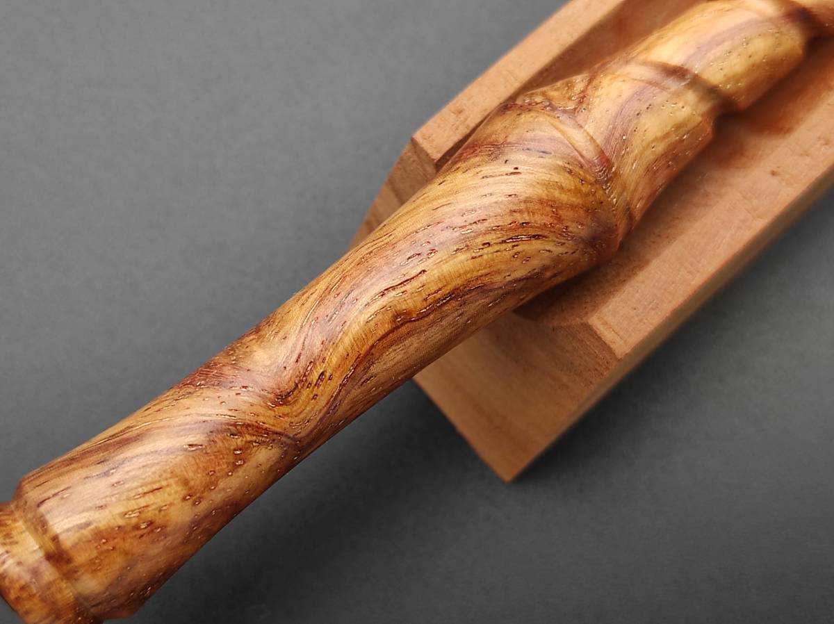 【FongLai Woodworks】銘木つけペン【花梨の縮み杢】Dip Pen_画像6
