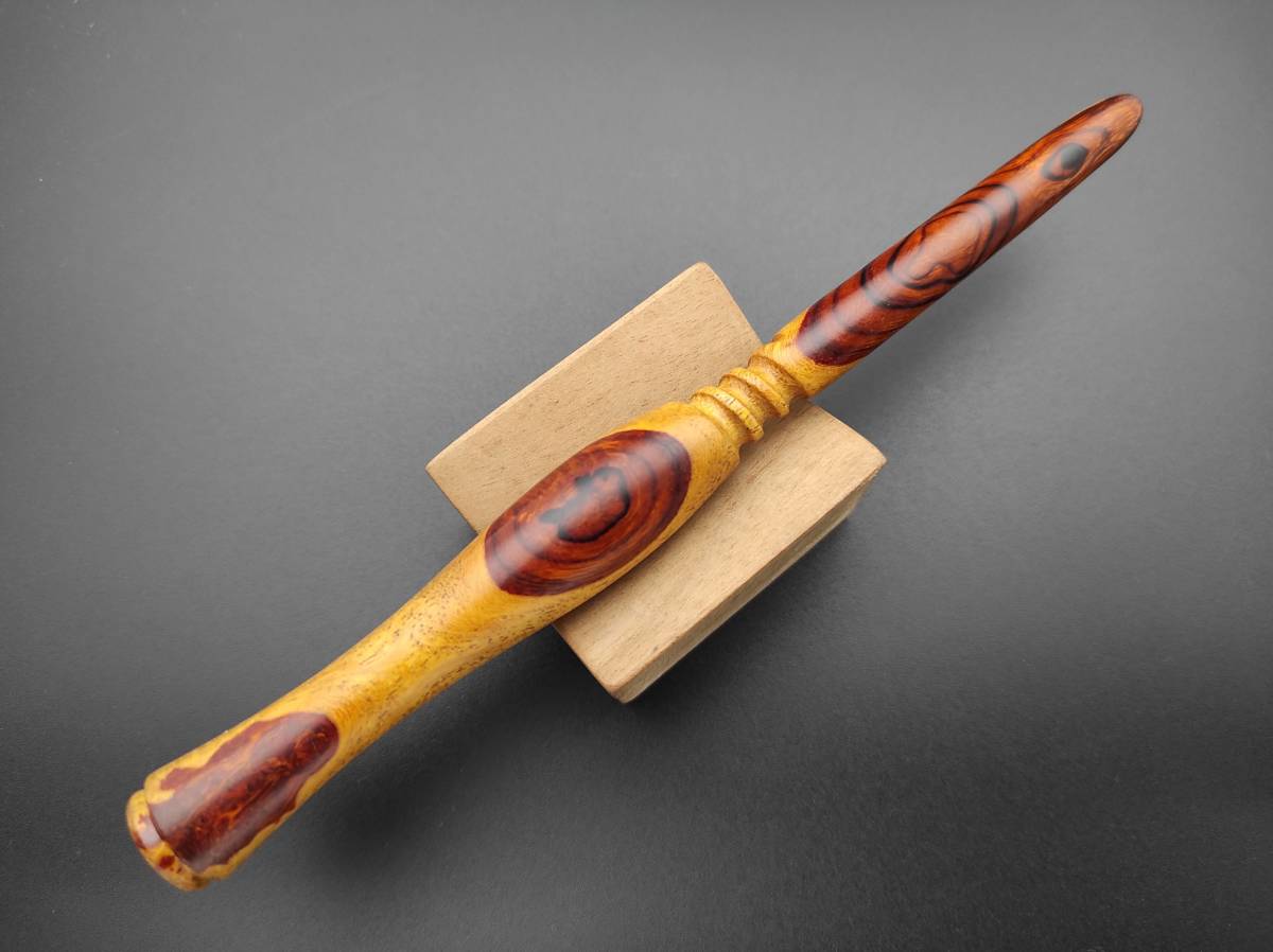 【FongLai Woodworks】銘木つけペン【デザートアイアンウッド　瘤材】Dip Pen_画像1
