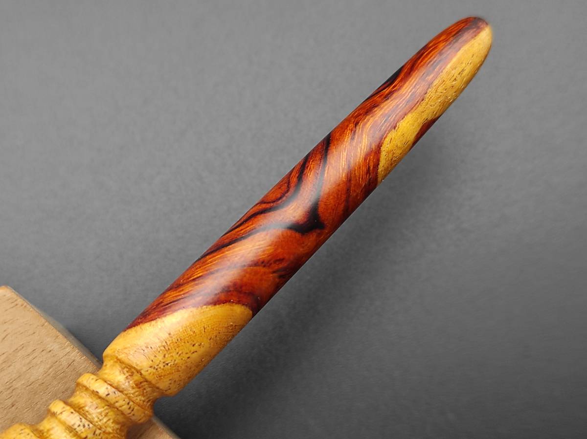 【FongLai Woodworks】銘木つけペン【デザートアイアンウッド　瘤材】Dip Pen_画像9