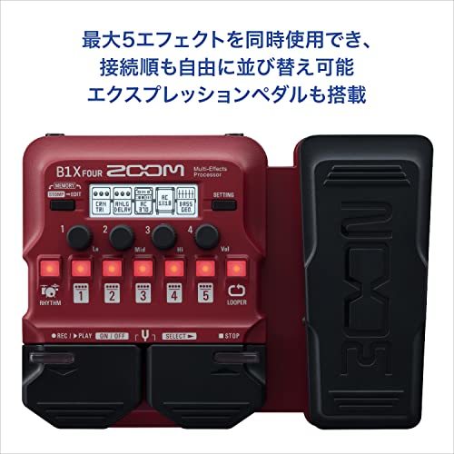 ZOOM ズーム ベース用 マルチエフェクター B1X FOUR 的详细信息 | One