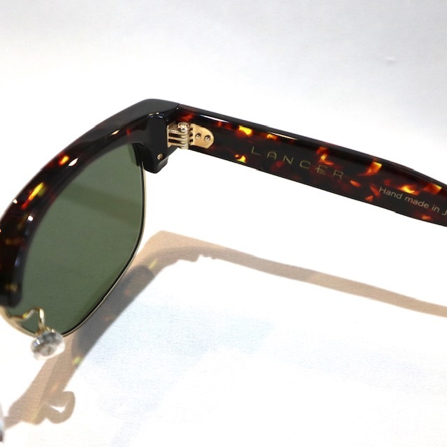  green lens UNCROWD Anne k loud SHADE sunglasses UC-102 MODEL-LANCER TORT/D.GREENbekou pattern 