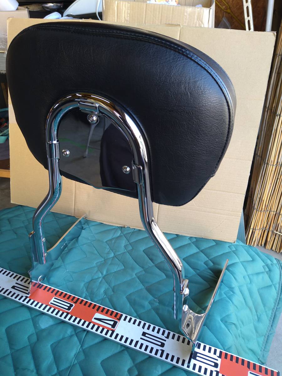 YAMAHA xv1900cuレイダー用 社外品 タンデムバックレスト 即決 YAMAHA xv1900cuレイダー用 社外品 タンデムバックレスト 即決