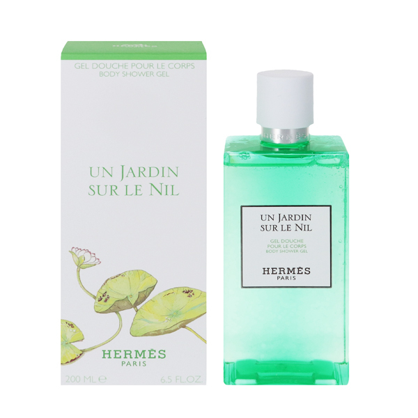 エルメス ナイルの庭 シャワージェル 200ml UN JARDIN SUR LE NIL SHOWER GEL HERMES 新品 未使用_画像1