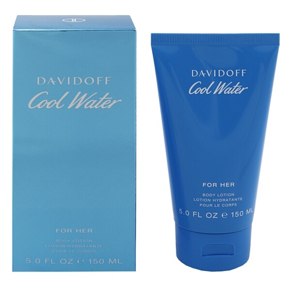  Davidoff cool water u- man body lotion 150ml COOL WATER WOMAN BODY LOTION DAVIDOFF new goods unused 