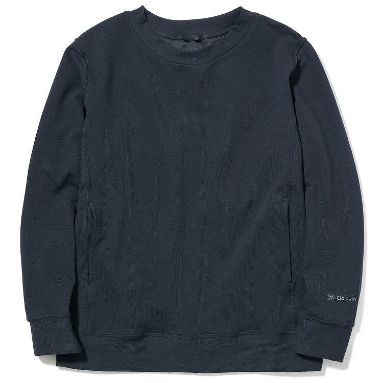 シースリーフィット リポーズ スウェットシャツ(レディース) [サイズ：M] [カラー：ブラック] #GCW40330-BK Goldwin Re-Pose Sweatshirt