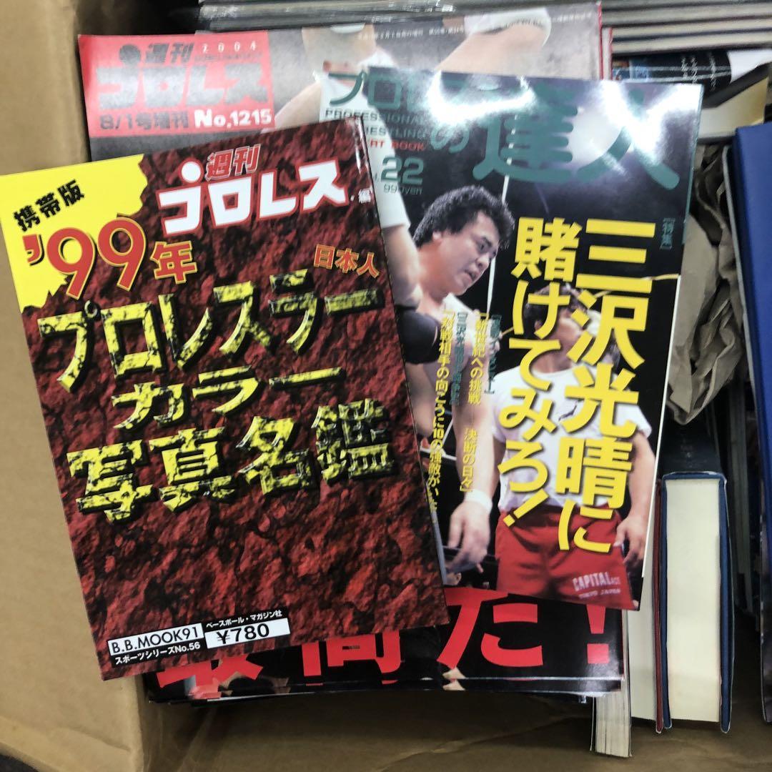 【１円オークション】週刊プロレス 週刊ゴング 週刊ファイト 90年代 20年代 プロレス雑誌 パンフレット 写真集 山売り 大量 【AC082】_画像4