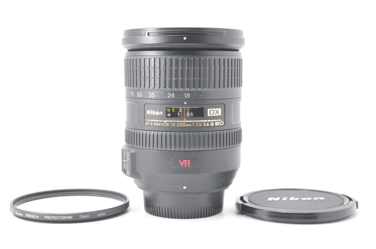 Nikon AF-S DX 18-200mm f3.5-5.6 G ED VR ニコン レンズプロテクター