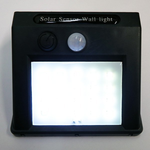 人感センサーライト [10個] ソーラーライト 20LED 自動点灯 防水 屋外照明 (1)/23Ψ_画像8