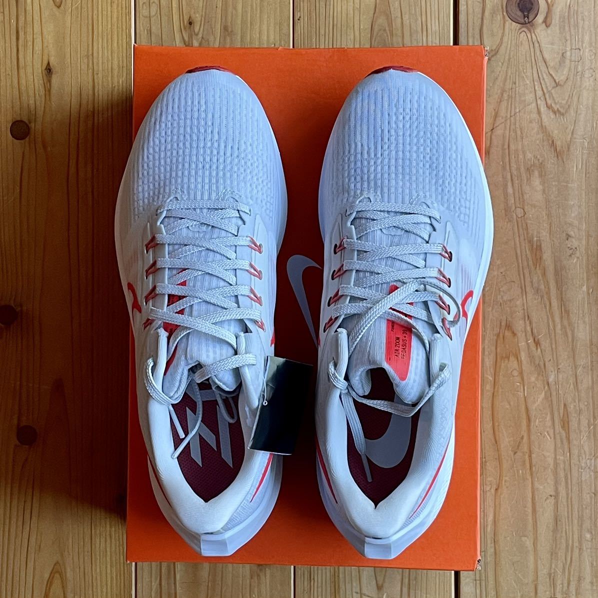 ナイキ エアズームペガサス39 27 5cm 白赤 AIR ZOOM PEGASUS39 ナイキ エアズームペガサス39 27 5cm 白赤 AIR ZOOM PEGASUS39
