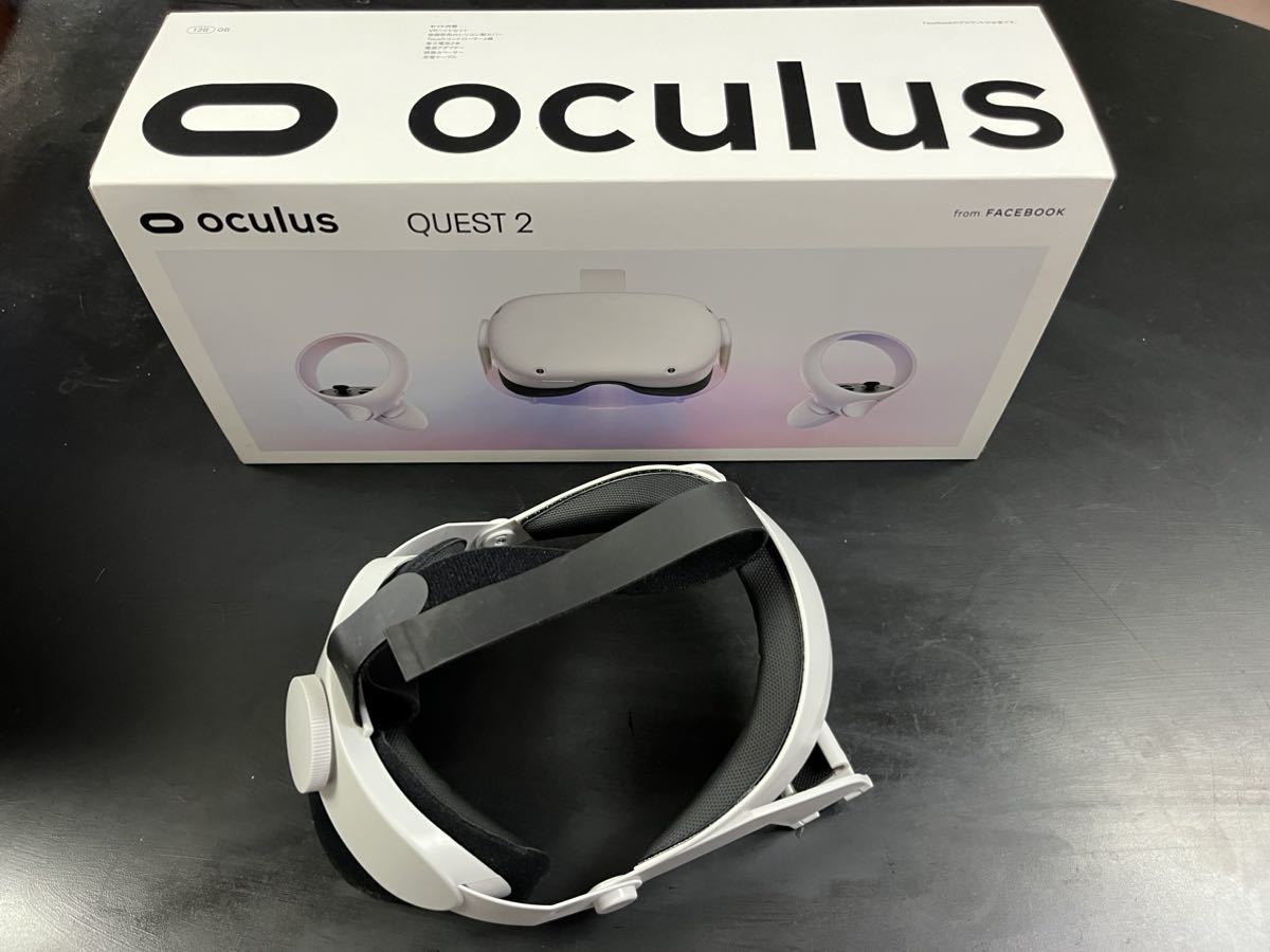 美品】Oculus Quest 2 完全ワイヤレスオールインワンVRヘッドセット