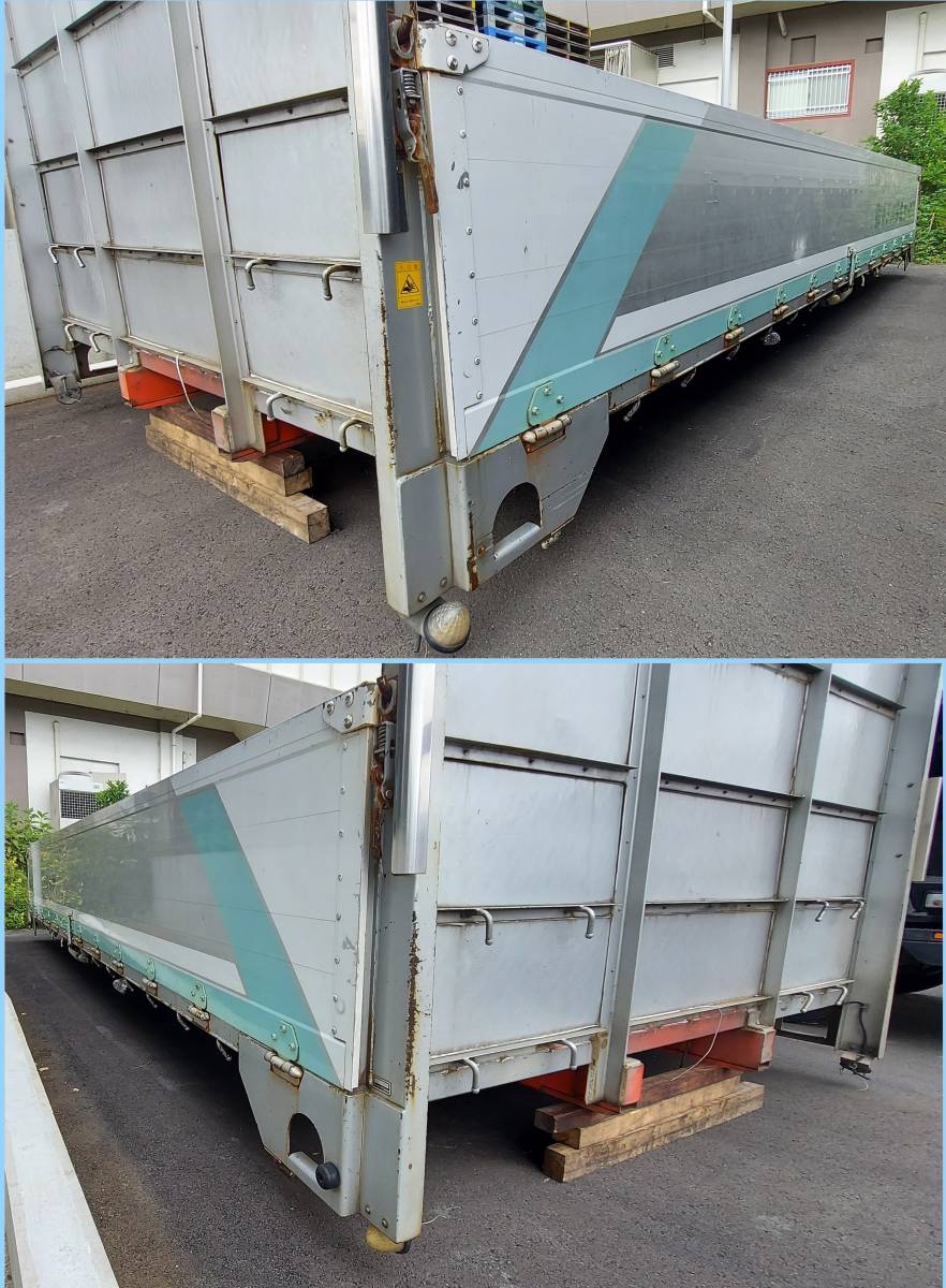 *4t flat deck carrier * Pabco PABCO aluminium block flap inside size 6200 × 2350 (mm)* quality goods change and so on truck factory option * Osaka (metropolitan area) Tomita . city *