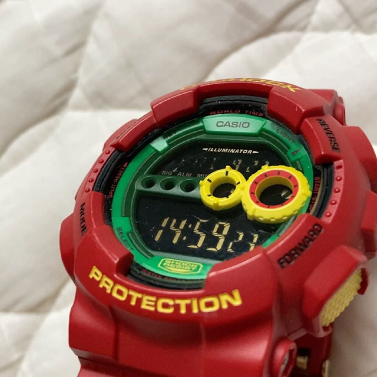 G-SHOCK CASIO Gショック カシオG-SHOCK レッド メンズ腕時計 カシオGショック GD-110RF