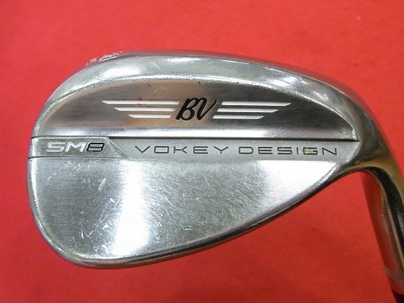 ★タイトリスト　VOKEY SM8 ブラッシュドスチール　58度　NSPRO950GH neo/S　【中古】_画像1