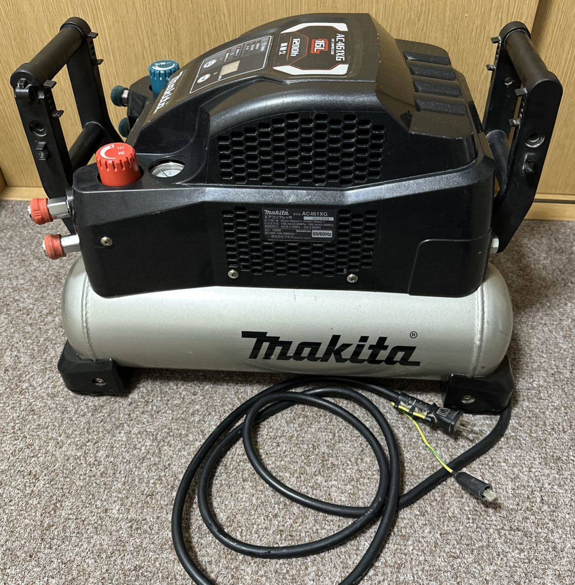ヤフオク! - 【1円】マキタ エアコンプレッサー AC461XG 本体の...
