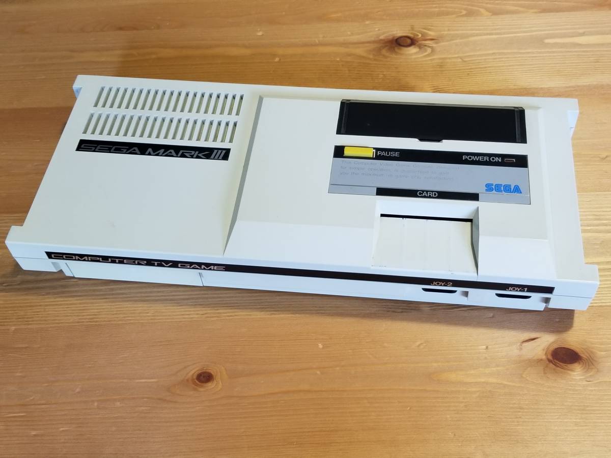 SEGA Mark3 本体のみ セガ マーク3 セガマークIII Mark III 動作 SEGA Mark3 本体のみ セガ マーク3 セガマークIII Mark III 動作