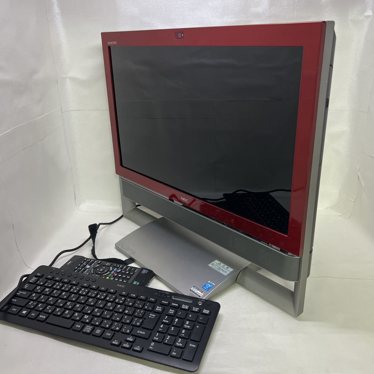 NEC/VALUESTAR /PC-VN770RSR/VN770/R(Corei7-4700MQ/12GB/SSD256GB/23.8型/Wi-Fi/Win11 Pro/2021office/一体型パソコンYAMAHAスピーカー NEC/VALUESTAR /PC-VN770RSR/VN770/R(Corei7-4700MQ/12GB/SSD256GB/23.8型/Wi-Fi/Win11 Pro/2021office/一体型パソコンYAMAHAスピーカー