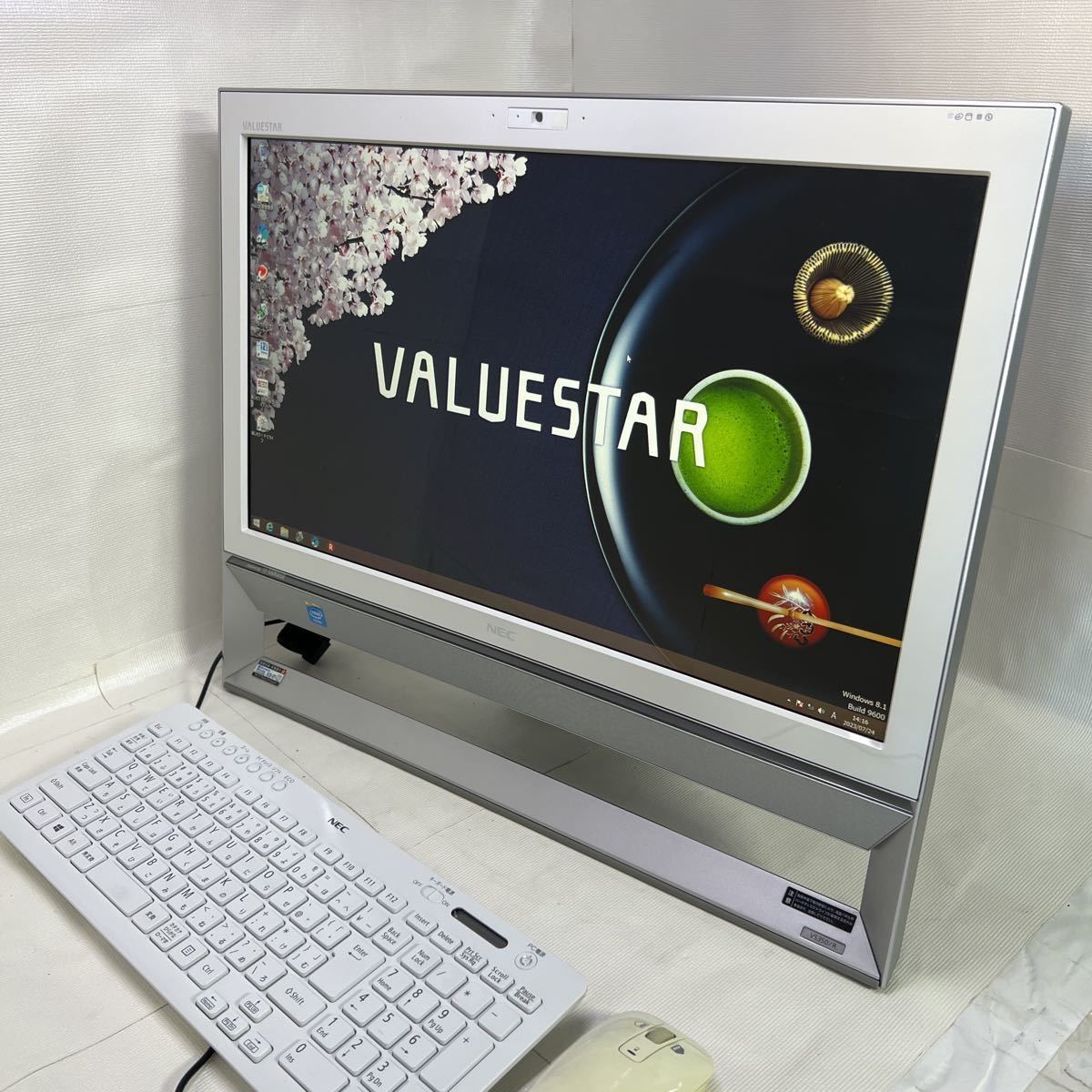 Win11搭載 モニタ一体型 NEC VALUESTAR PC-VS350RSW/ VS350/R Intel Celeron-2955Uメモリ8GB/SSD256GB 2021Office カメラ Wi-Fi 美品 Win11搭載 モニタ一体型 NEC VALUESTAR PC-VS350RSW/ VS350/R Intel Celeron-2955Uメモリ8GB/SSD256GB 2021Office カメラ Wi-Fi 美品