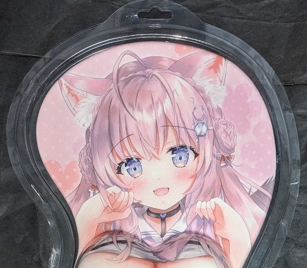 流行り の ブランド CARAMEL CRUNCH! りかたん 博衣こより こよちゃん おっぱいマウスパッド その他