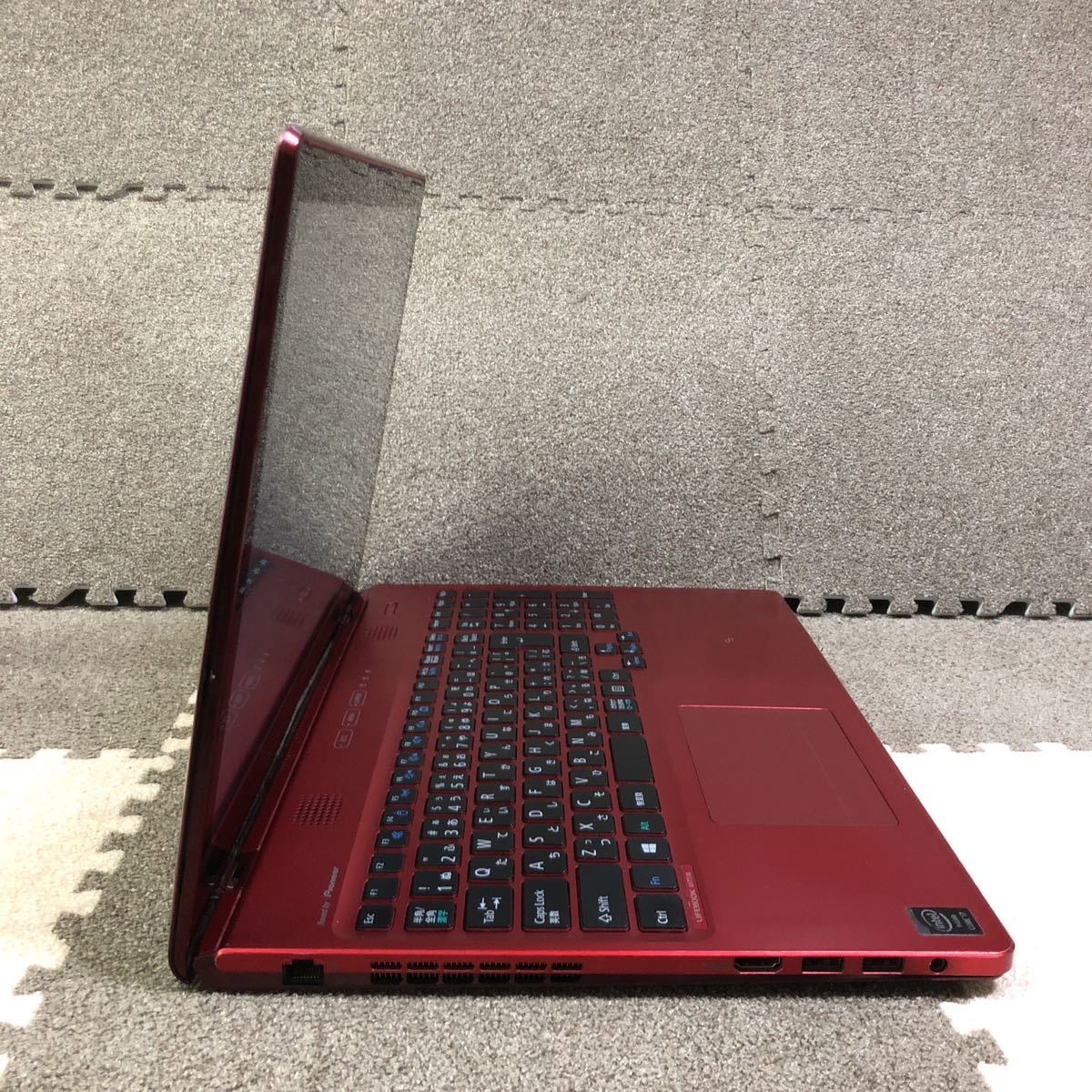 【M6-78】Windows11/新品SSD240GB【富士通 LIFEBOOK AH77/M】Core i7-4850HQ/メモリ8GB/Office2021/Wifi/筆ぐるめ/Webカメラ/DVDドライブの画像8