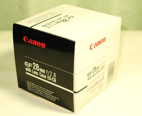5600円 キヤノン EF 28mm F2.8 使用程度少々 元箱他付属 専用 5600円 キヤノン EF 28mm F2.8 使用程度少々 元箱他付属 専用