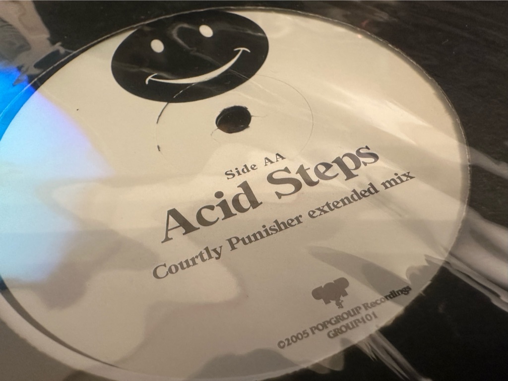 12”★Goth-Trad / Paranoia / Acid Steps (Courtly Punisher Extended Mix) dubstep！_画像1