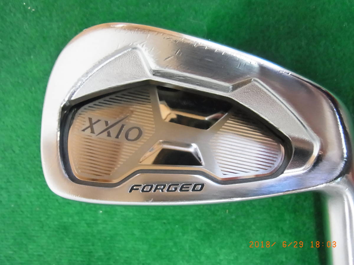 Xexio鍛造XXIO FORGED 2015鐵＃5 - ＃P 6件套NS 940 GH DST R使用 <Br> ゼクシオ　フォージド　XXIO FORGED 2015 アイアン　＃5-#P　6本セット　NS940GH DST R　中古