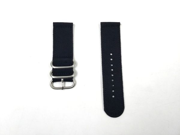  nylon made military strap for exchange wristwatch belt quick release black 26mm