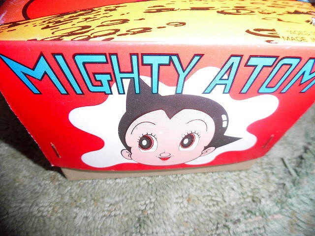 T20 Astro Boy tin plate zen my bili ticket association made in Japan hand .. insect several times only use?