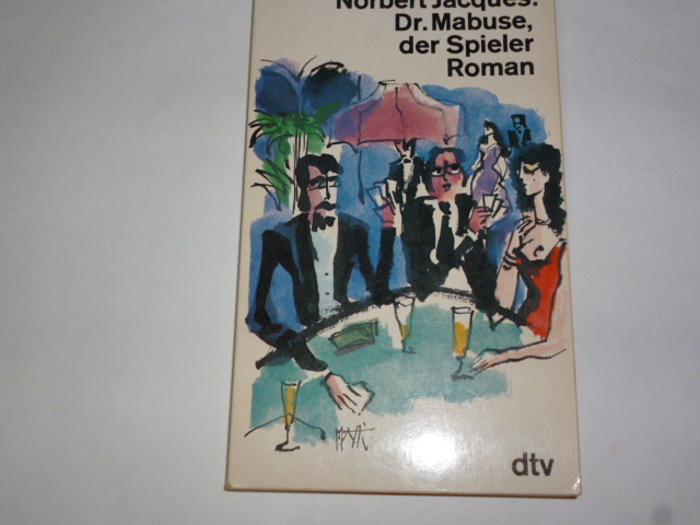 ドイツ語洋書ドイツ大衆文学・ノルベルト・ジャック「ドクトル・マブゼ、ギャンブラー」（フリッツ・ラング映画原作）_画像1