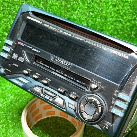アゼスト CD MD プレイヤー DMZ5555Z オーディオ カーステ 現状 アゼスト CD MD プレイヤー DMZ5555Z オーディオ カーステ 現状