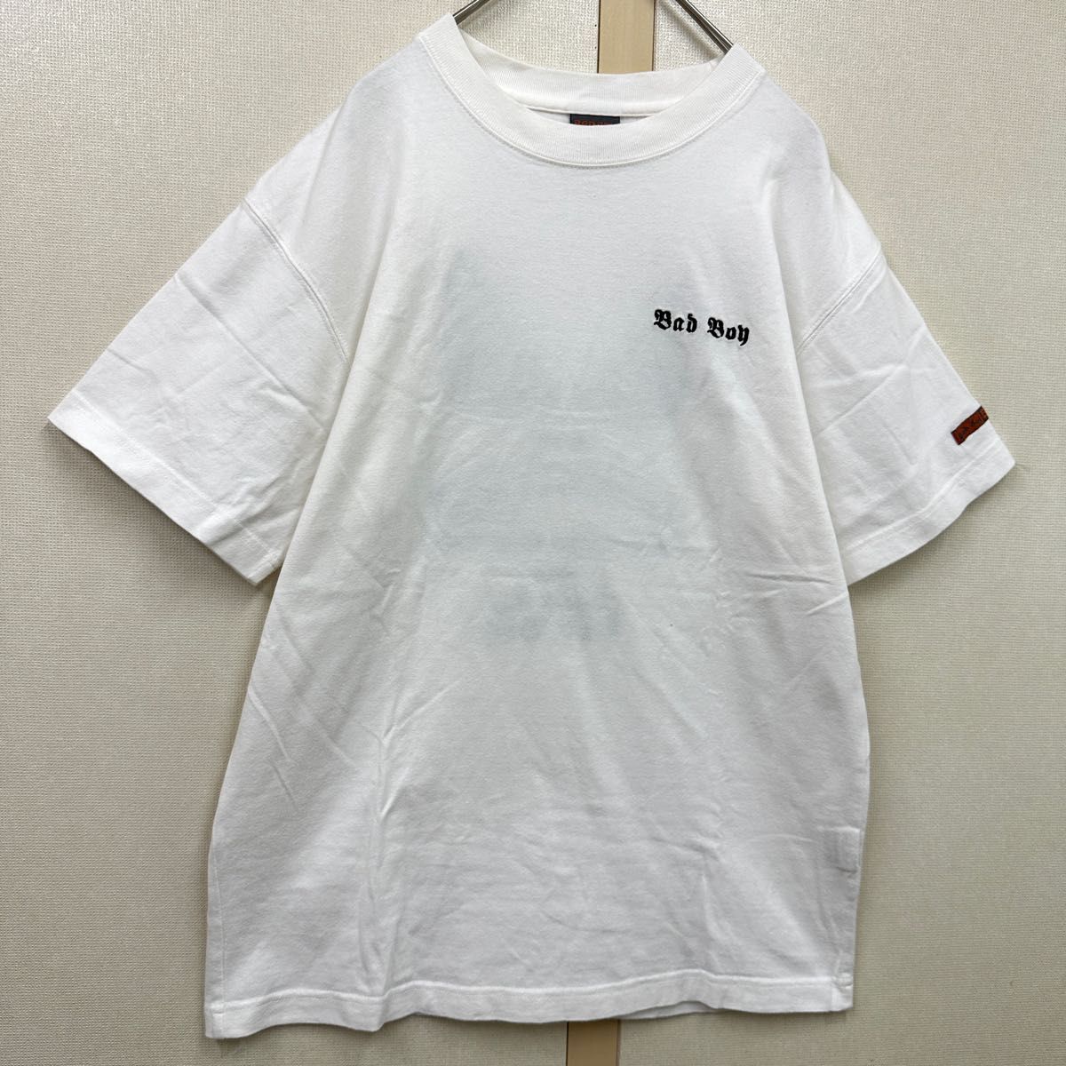 90s badboy tシャツ バッドボーイTシャツ 刺繍ロゴ 当時物 昭和 90s badboy tシャツ バッドボーイTシャツ 刺繍ロゴ 当時物 昭和
