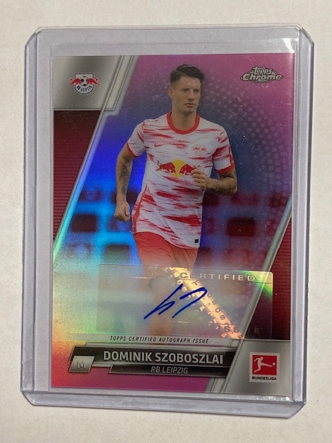 2021-22 Topps Chrome Bundeliga Dominik Szoboszlai /75 ドミニク