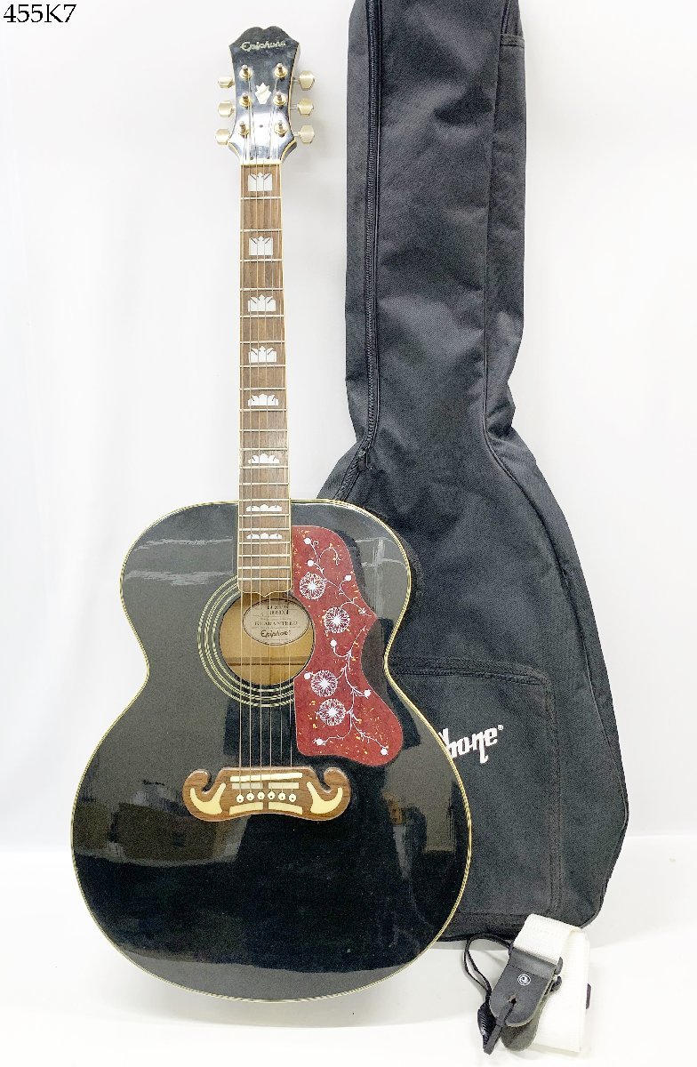 ☆Epiphone エピフォン GIBSON EJ-200/BK ブラック系 アコースティック