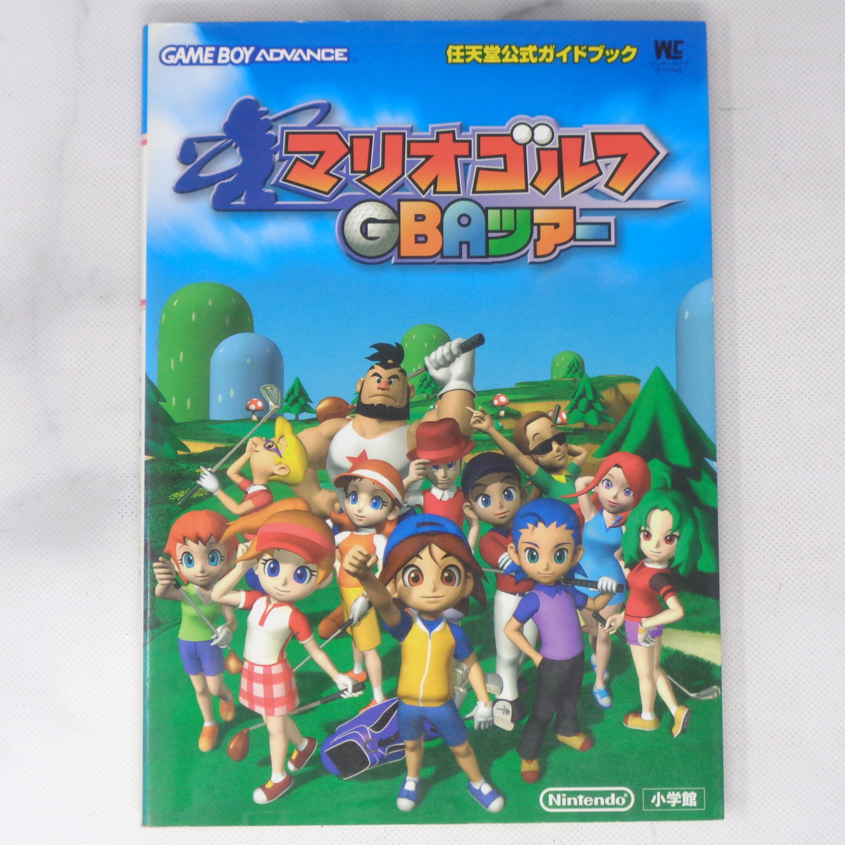 マリオゴルフGBAツアー 任天堂公式ガイドブック/ワンダーライフスペシャル/GBA/ゲームボーイアドバンス/ゲーム攻略本[Free Shipping]