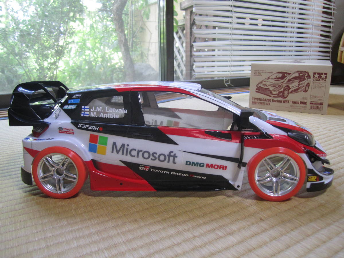 新品 未使用 1/10 タミヤ ガズーレーシング ヤリス WRC ラジコン 新品 未使用 1/10 タミヤ ガズーレーシング ヤリス WRC ラジコン